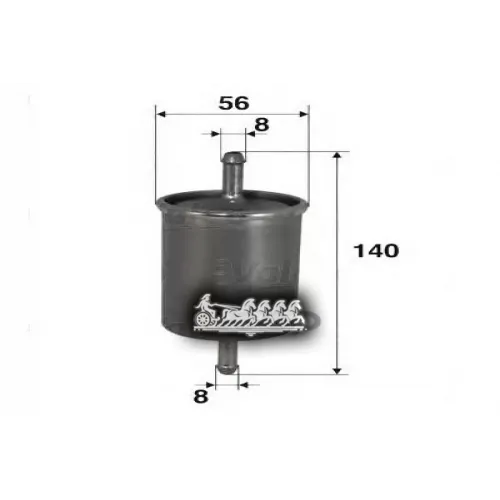 Фильтр Топливный Valeo 