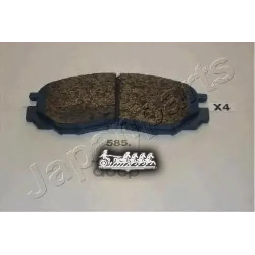 Колодки Тормозные Дисковые Japanparts PA-585AF