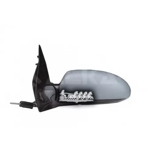 Зеркало Заднего Вида Ford Focus I 98-04 Мех.выпукл.грунт.лев. (В Сборе) ALKAR 