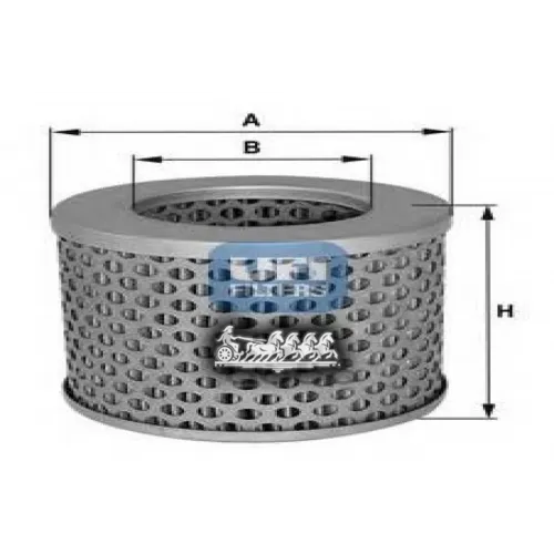 Фильтр Возд.toyota Land Cruiser 3.4-4.2Td, 3.9-4.0L 74-97 UFI 27.583.00