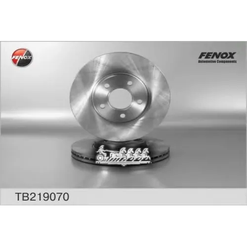 Диск Тормозной Ford Transit/Tourneo Connect 1.8/1.8D 02- Передний Вент. FENOX 