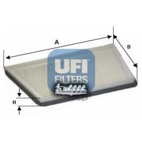Фильтр Салона Peugeot 206/306 UFI 53.044.00