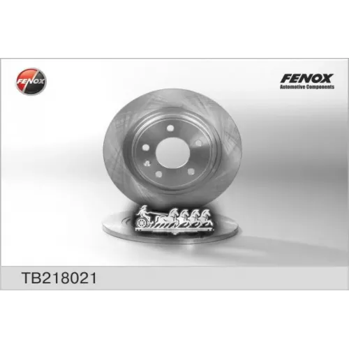 Диск Тормозной Chevrolet Cruze/Orlando/Opel Astra J R16 09- Задний D 292Мм. FENOX 