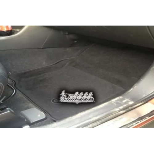 Коврики В Салон Mitsubishi Pajero Iv 2006->Внедорожник 4 Шт. (ТекстильСерые) Autofamily 