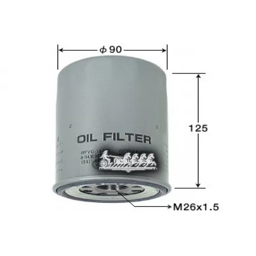 Фильтр Масляный Vic C-412 VIC 