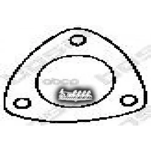 Прокладка Приемной Трубы (Ford Transit 96-97 ) Bosal 