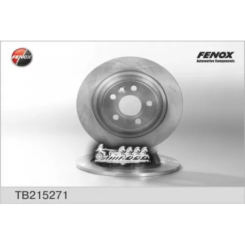 Диск Тормозной Ford Galaxy 06-/Kuga 08-/Mondeo 07-/S-Max 06- Задний FENOX 