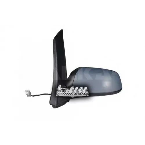 Зеркало Заднего Вида Ford C-Max 03- Электрич.выпукл.подогрев Грунт.лев. (В Сборе) ALKAR 