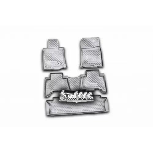 Коврики В Салон Серые Toyota Land Cruiser 200 Autofamily 