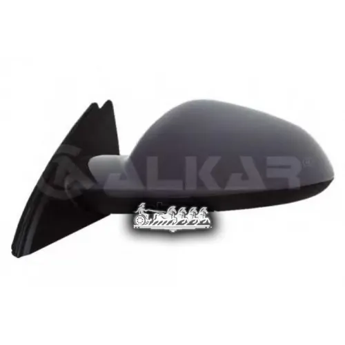 Зеркало Заднего Вида Opel Insignia 08- Электрич.асферич.подогрев.грунт.лев. (В Сборе) ALKAR 