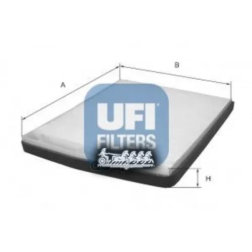 Фильтр Салона Volvo S60/S80/V70/Xc70 UFI 53.091.00