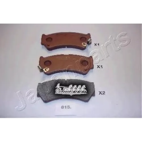 Колодки Тормозные Дисковые Japanparts PA-815AF