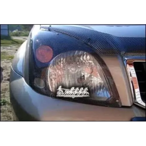 Защита Передних Фар Карбоновая Toyota Land Cruiser Prado 2001-2008Nld.stolcp0123 Autofamily 