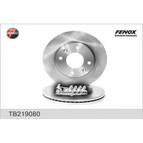 Диск Тормозной Hyundai Elantra 00-/Lantra/Matrix 01-/Kia Cerato 1.6 06- Передний FENOX 