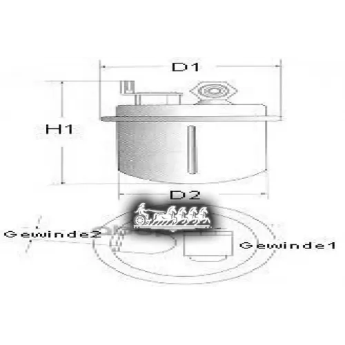 Фильтр Топливный Champion 