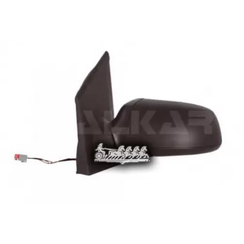 Зеркало Заднего Вида Ford Fiesta -08 Электрич.выпукл.подогрев.лев. ALKAR 