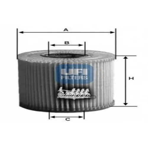 Фильтр Масляный UFI 25.106.00