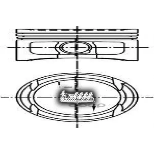Поршень KOLBENSCHMIDT 