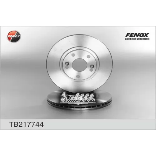 Диск Тормозной Renault Laguna 95-01/Scenic 00-03 Передний Вент.d 280Мм. FENOX 