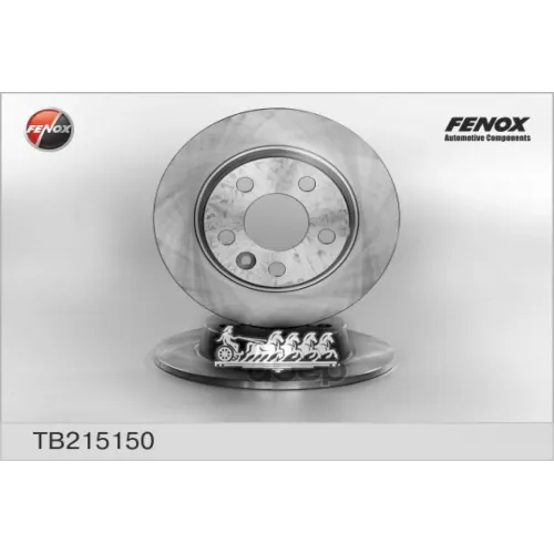 Диск Тормозной Ford Galaxy 95-06/Seat Alhambra 96-10/Vw Sharan 95- Задний FENOX 