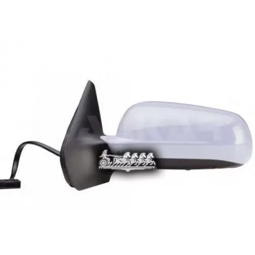 Зеркало Заднего Вида Vw Golf Iv 97-03 Электрич.асферич.грунт.прав. (В Сборе) ALKAR 