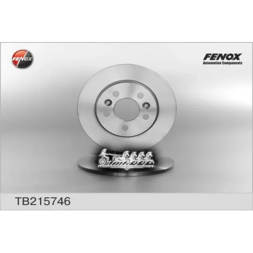 Диск Тормозной Renault Laguna/Safrane FENOX 