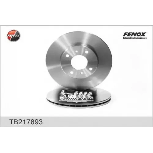 Диск Тормозной Nissan Almera (N16e) 00>06/Primera (P11e) 96>02 Передний Вент. FENOX 