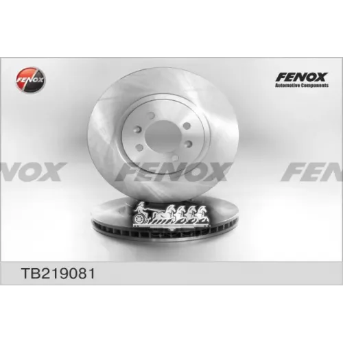 Диск Тормозной Hyundai Santa Fe (Sm) 2.0-2.7 01- Передний Вент.d 294Мм. FENOX 