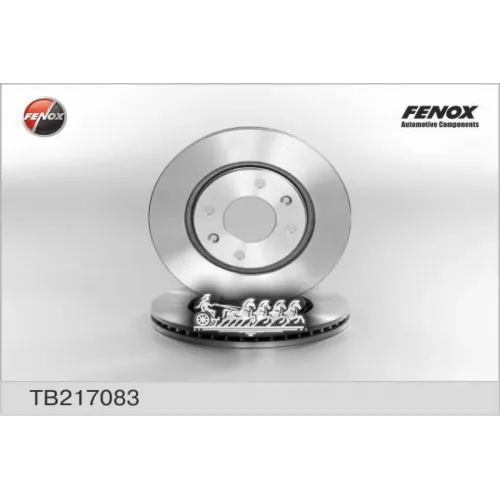 Диск Тормозной Peugeot 406 95- 260*24*4 Перед. FENOX 