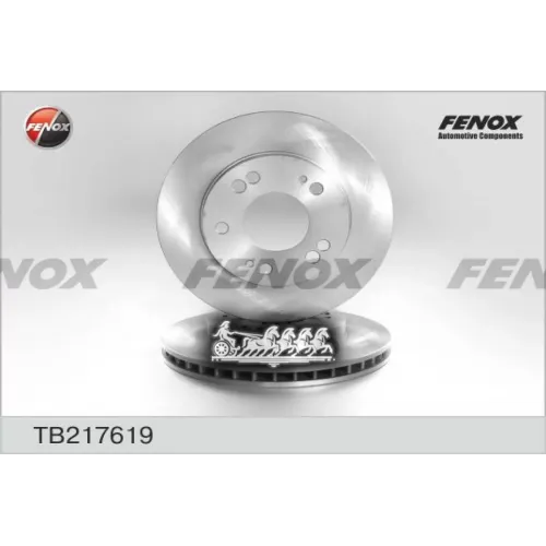 Диск Тормозной Mitsubishi Eclipse 91-99 Передний D 256Мм. FENOX 