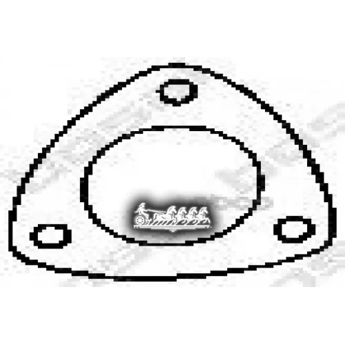 Прокладка Глушителя (Daew Nexia 95-99 ) Bosal 