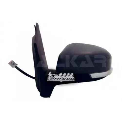 Зеркало Заднего Вида Ford Focus Ii 04- Электрич.асферич.подогрев.грунт.лев. (В Сборе) ALKAR 