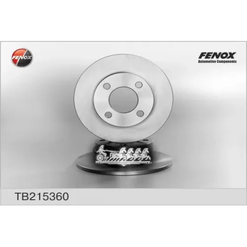 Диск Тормозной Audi 100 82-91 Задний D 248Мм. FENOX 