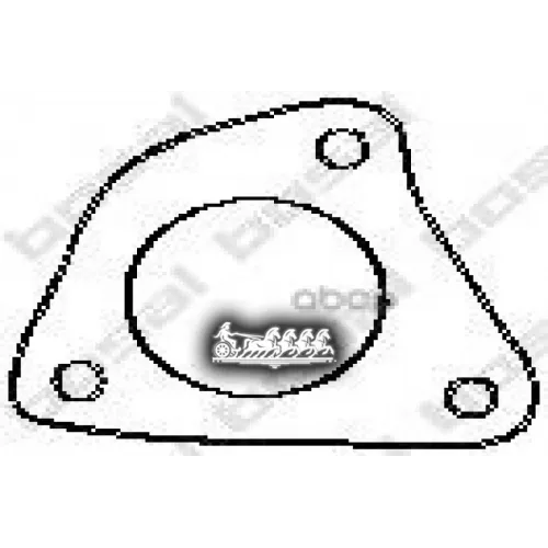 Прокладка Глушителя (Audi 80 91-96 ) Bosal 