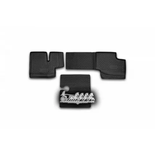 Коврики В Салон Камаз 652001/2014->3 Шт. (Полиуретан) Autofamily 