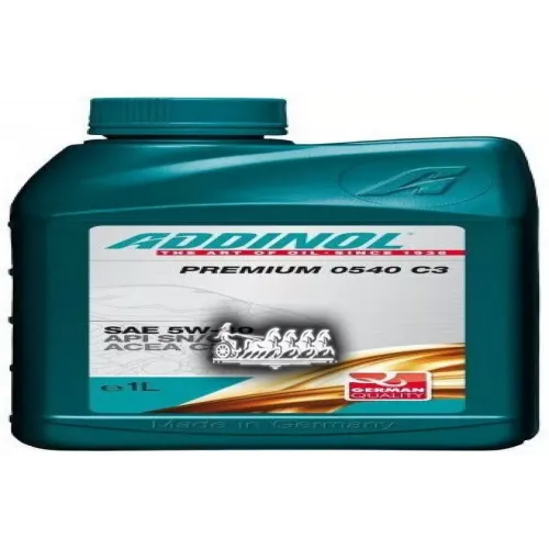 ADDINOL Addinol Premium 5W40 C3. Sn/Cf / Масло Моторное Синт. (1L)