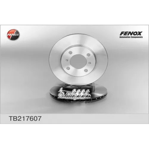 Диск Тормозной Mitsubishi Carisma 1.6/1.9 95-06/Colt 92-05/Lancer 92-03 Передний FENOX 