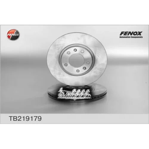 Диск Тормозной Peugeot 607 00-05 Передний Вент.d 283Мм. FENOX 