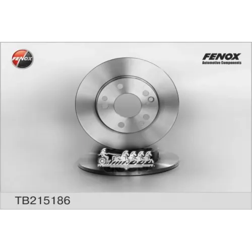 Диск Тормозной Mercedes W201 1.8/2.0/2.5 82-93 Передний D 262Мм. FENOX 