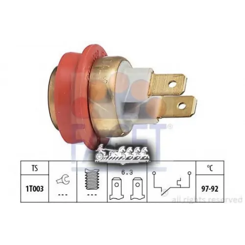 Датчик Включения Вентилятора Facet 7.5093