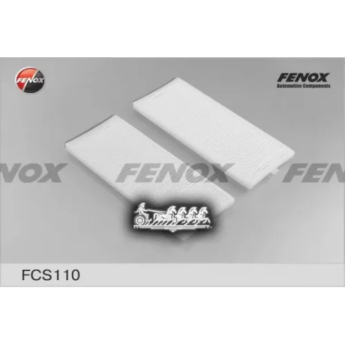 Фильтр Салона Hyundai Accent/Getz 00- (Упак.2шт.) FENOX 