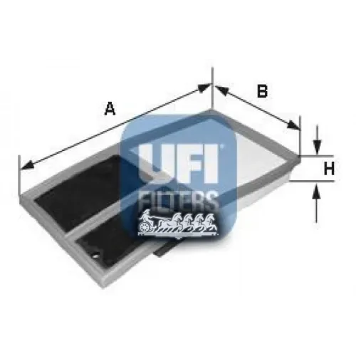 Фильтр Воздушный Vag Fabia/Octavia/Polo/Golf 5 06- UFI 