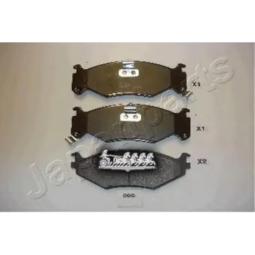 Колодки Тормозные Дисковые Japanparts PA-060AF