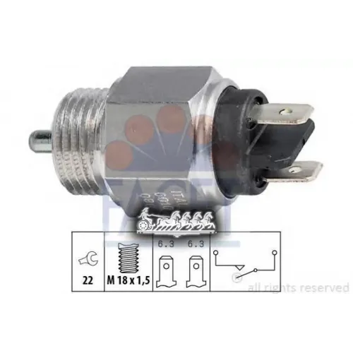 Датчик Включения Заднего Хода Facet 7.6010