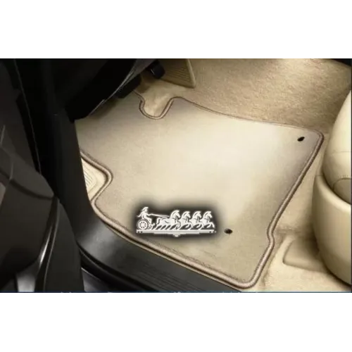 Коврики В Салон Jaguar Xf 2009->Седан4 Шт. (ТекстильБежевые) Autofamily 