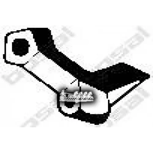 Кронштейн Глушителя (Audi Tt 98- ) Bosal 