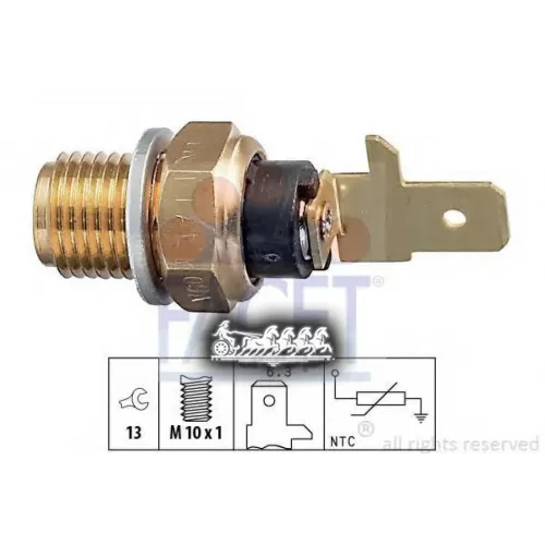 Датчик Температуры Охлаждающей Жидкости Facet 7.3154