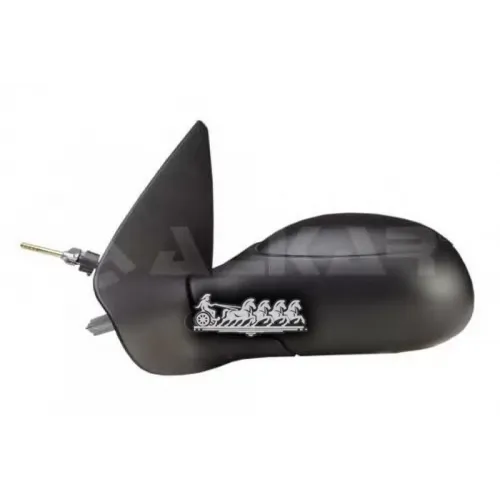 Зеркало Заднего Вида Peugeot 206 98- Мех.выпукл.подогрев.прав. (В Сборе) ALKAR 