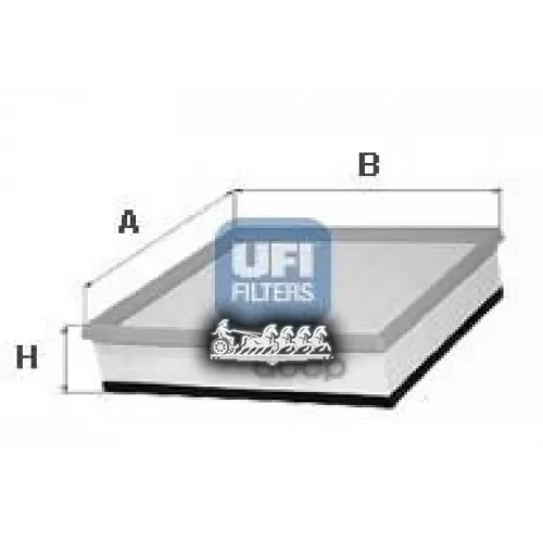 Фильтр Воздушный Opel Corsa D 1.0/1.2/1.4 06- UFI 30.297.00