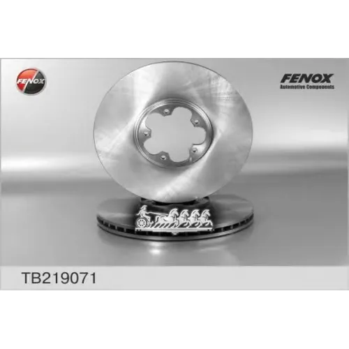 Диск Тормозной Ford Transit 2.3/2.4D 00-06 Передний Вент.d 294Мм. FENOX 